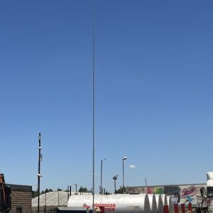 Lightning Pole Mast 12m