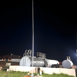 Lightning Pole Mast 20m